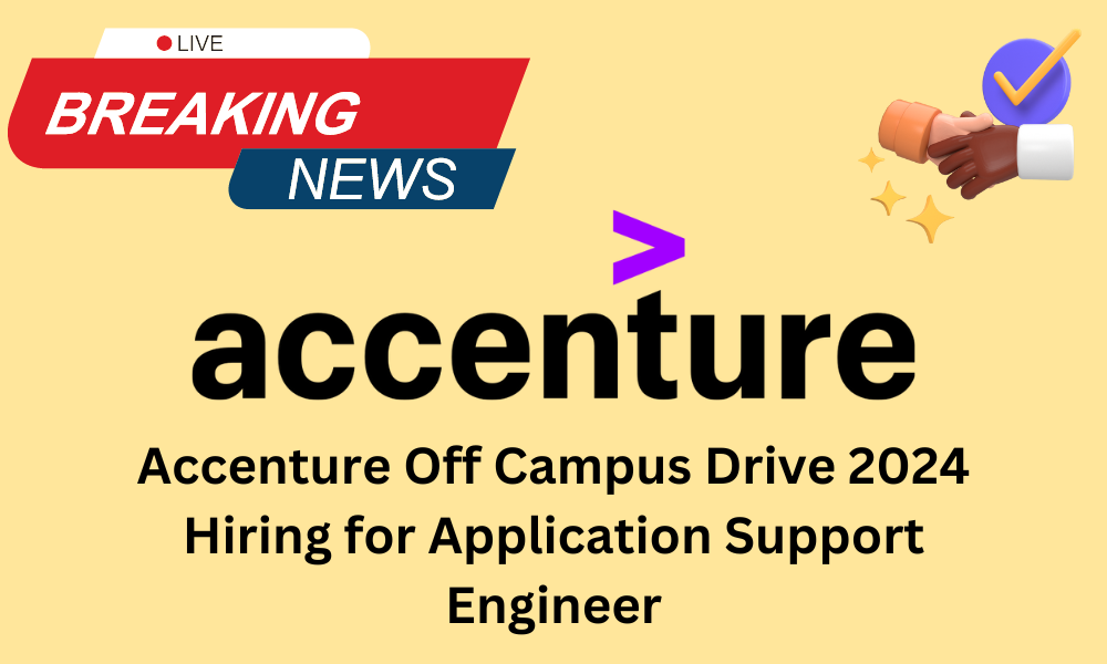 Accenture Off Campus Drive 2024