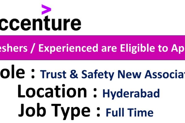 Accenture Trust & Safety New Associate Job