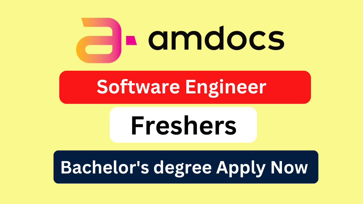 Amdocs Recruitment Drive for Software Engineer