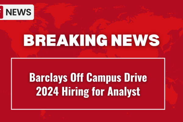 Barclays Off Campus Drive 2024