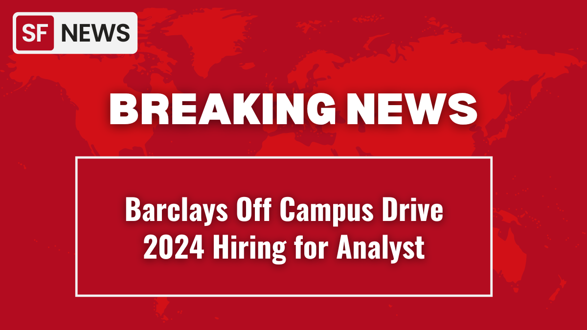 Barclays Off Campus Drive 2024