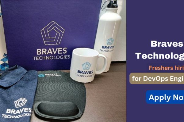Braves Technologies Freshers hiring for DevOps Site Reliability Engineer