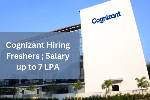 Cognizant Off Campus Drive 2024 for Programmer Analyst Trainee