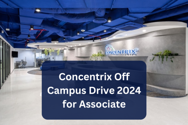 Concentrix Off Campus Drive 2024 for Associate