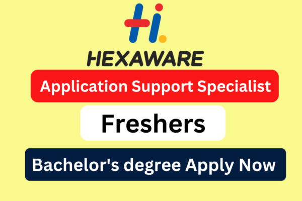 Hexaware Technologies Hiring Freshers for Application Support Specialist
