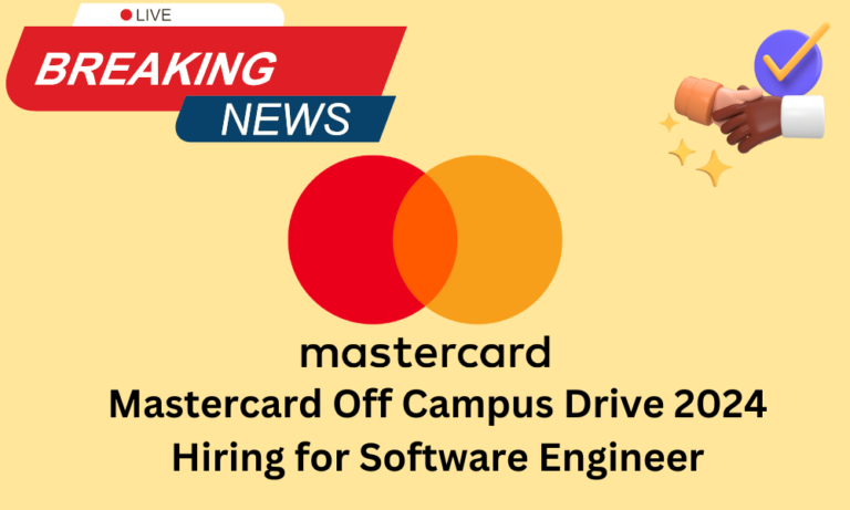 Mastercard Off Campus Drive 2024