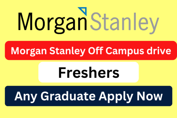 Morgan Stanley Off Campus drive 2024