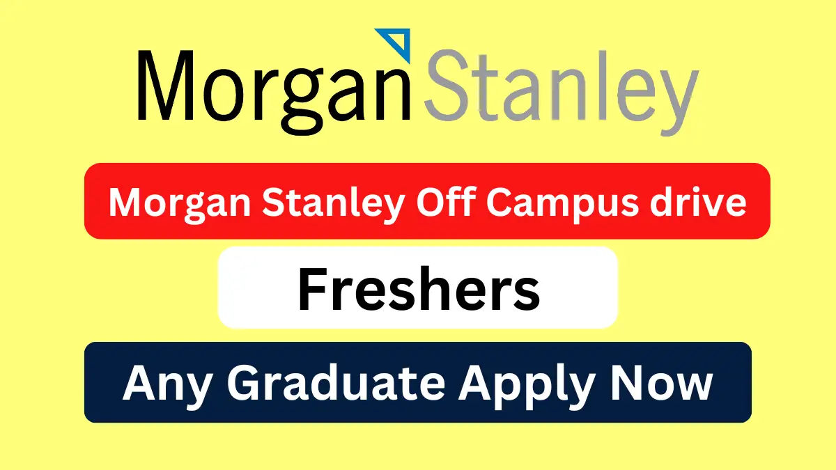 Stanley Off Campus drive 2024 for Associate Apply Now