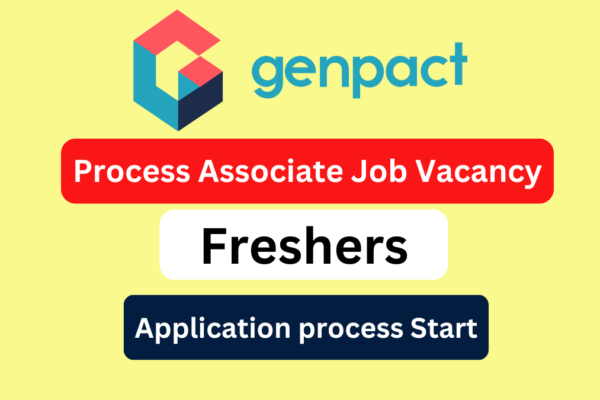 Process Associate Job Vacancy in Genpact