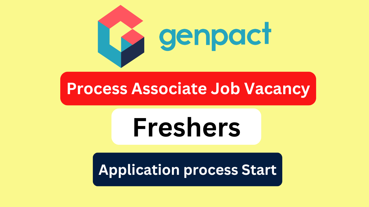 Process Associate Job Vacancy in Genpact