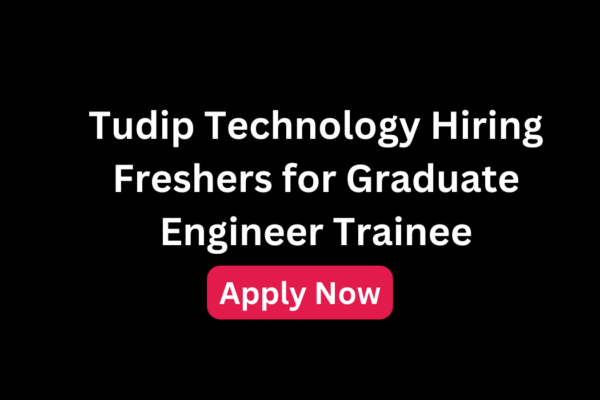 Tudip Technology Hiring Freshers for Graduate Engineer Trainee