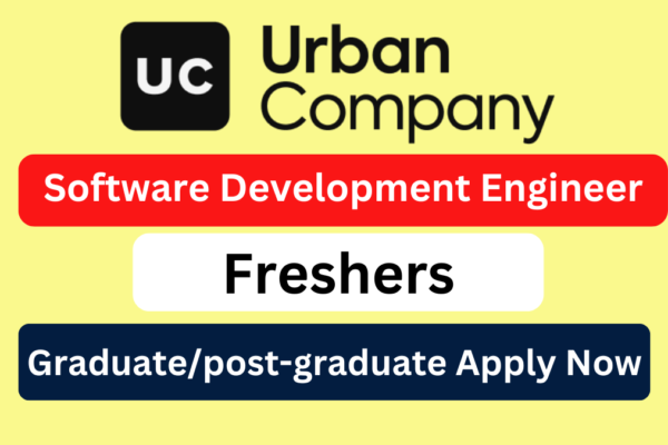 Urban Company Freshers Hiring for Software Development Engineer