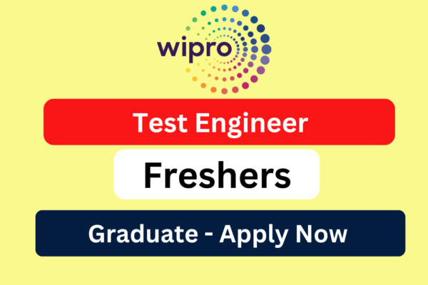 Wipro Hiring Fresher Test Engineer