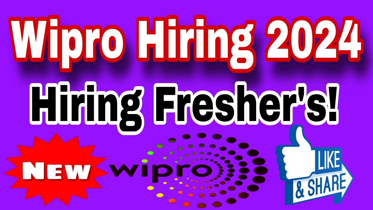 Wipro Hiring Freshers