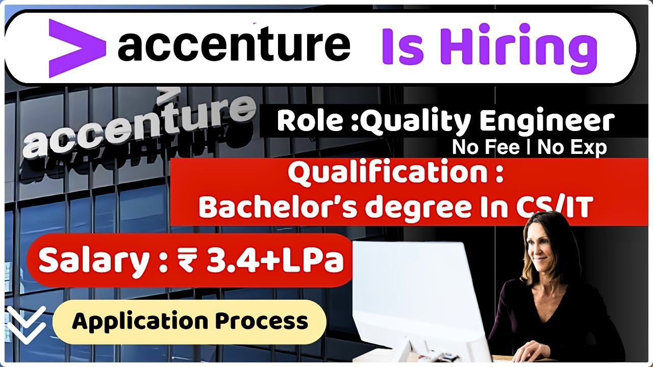 Accenture Hiring Quality Engineer