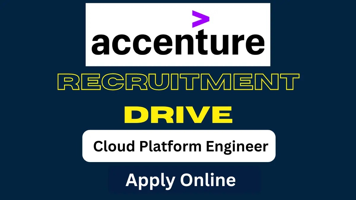 Accenture Hiring Cloud Platform Engineer