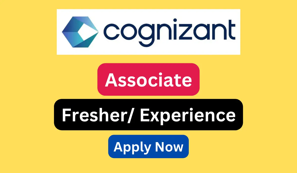 Cognizant Latest Recruitment Drive for Associate