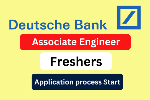 Deutsche Bank Job Vacancy for Associate Engineer