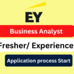 EY Latest Hiring for Business Analyst