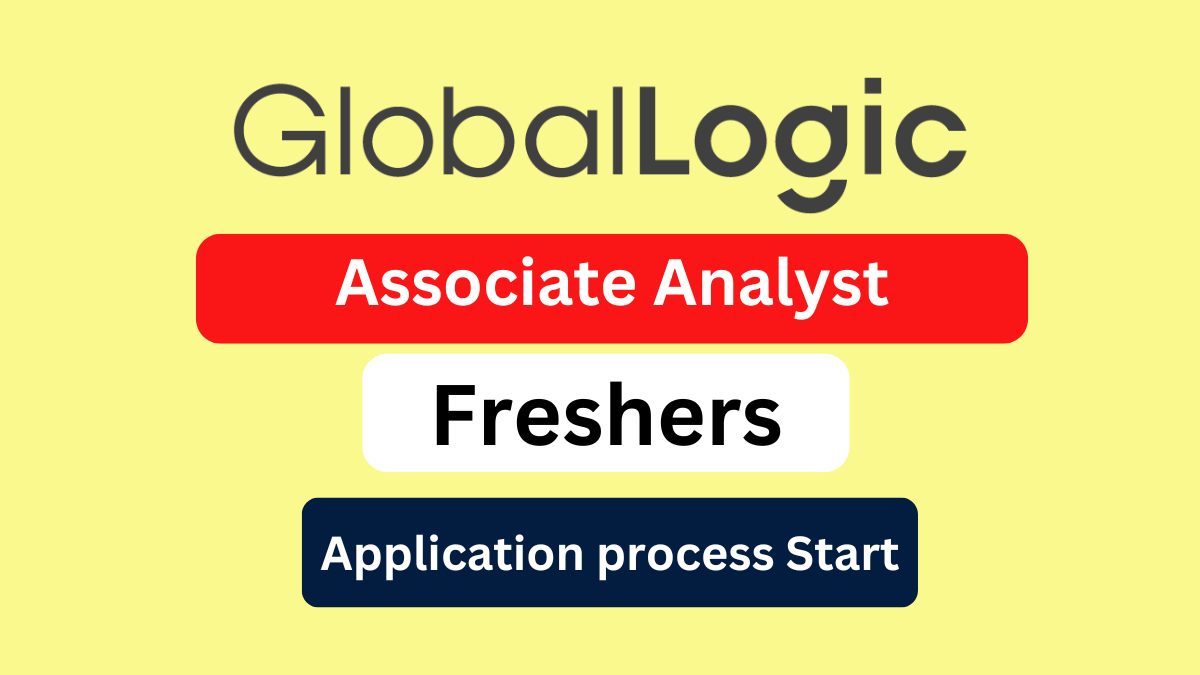 GlobalLogic Job Vacancy for Associate Analyst