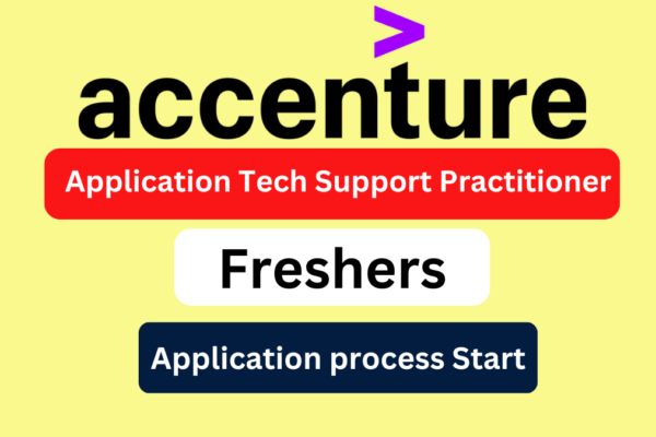 Job Vacancy in Accenture for Application Tech Support Practitione