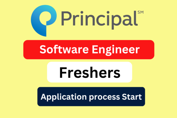 Principal Freshers Job Vacancy for Software Engineer