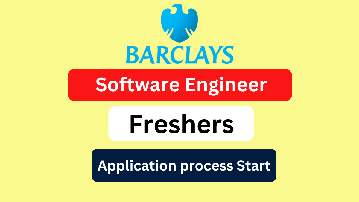 Software Engineer Job Vacancy in Barclays