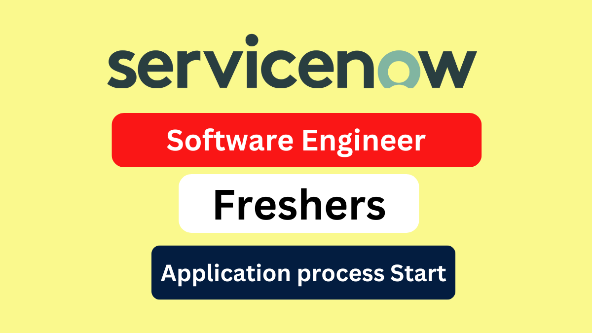 Software Engineer Job Vacancy in Servicenow