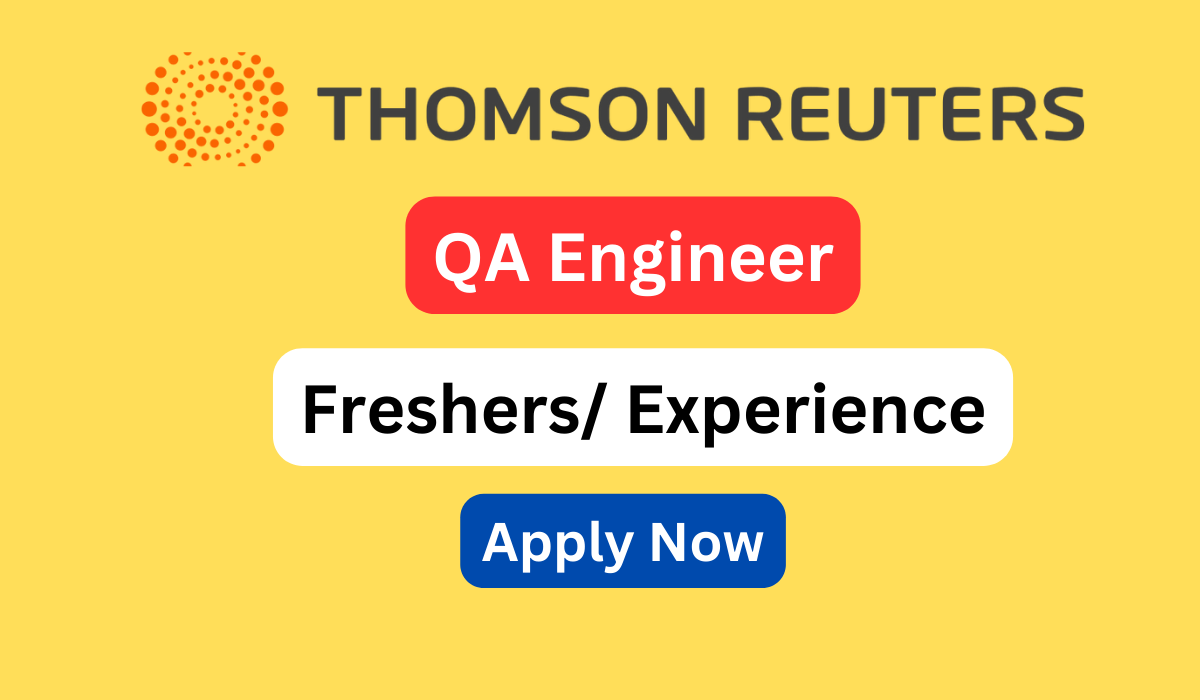 Thomson Reuters hiring for QA Engineer