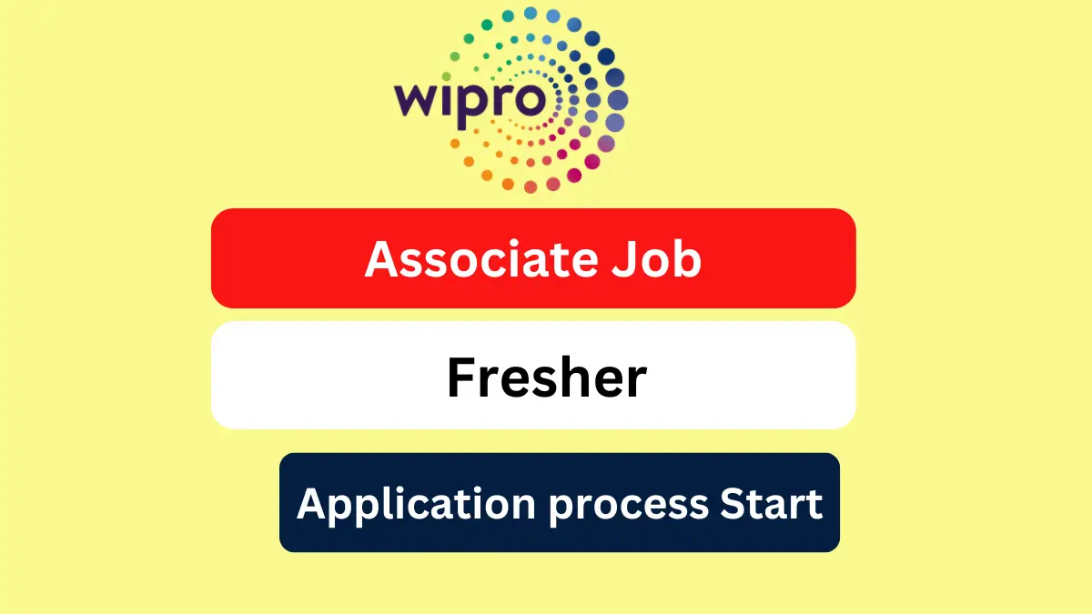 Wipro Freshers Job Opening for Associate