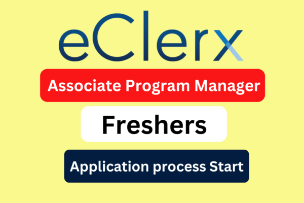 eClerx Freshers Job Vacancy for Associate Program Manager
